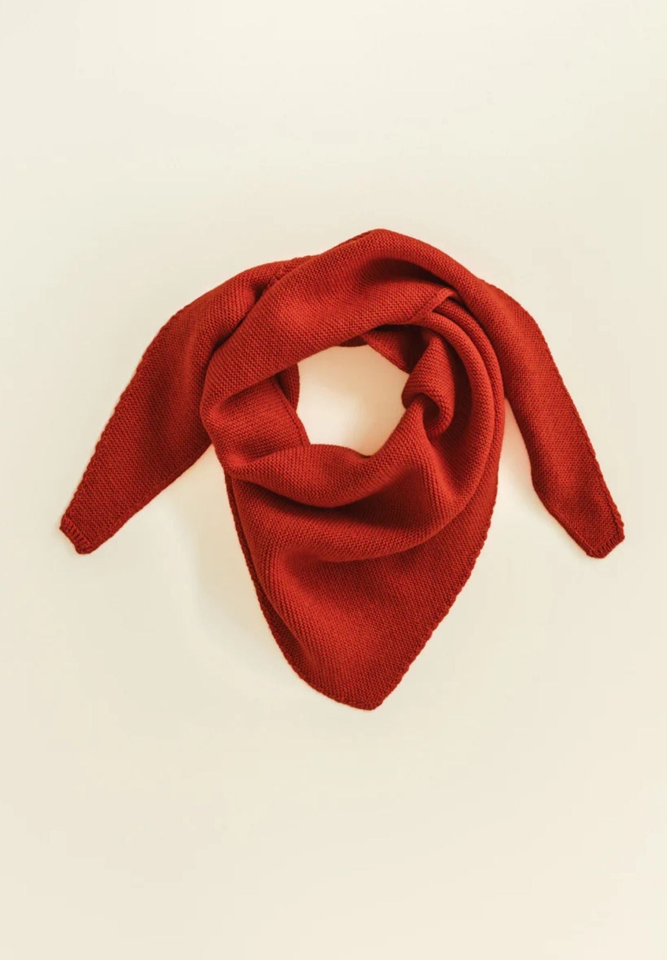 Hvid Merino Dreieckstuch Josephina MiniMe in versch. Farben