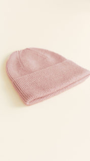 Hvid Merino Newborn Beanie Fonzie verschiedene Farben