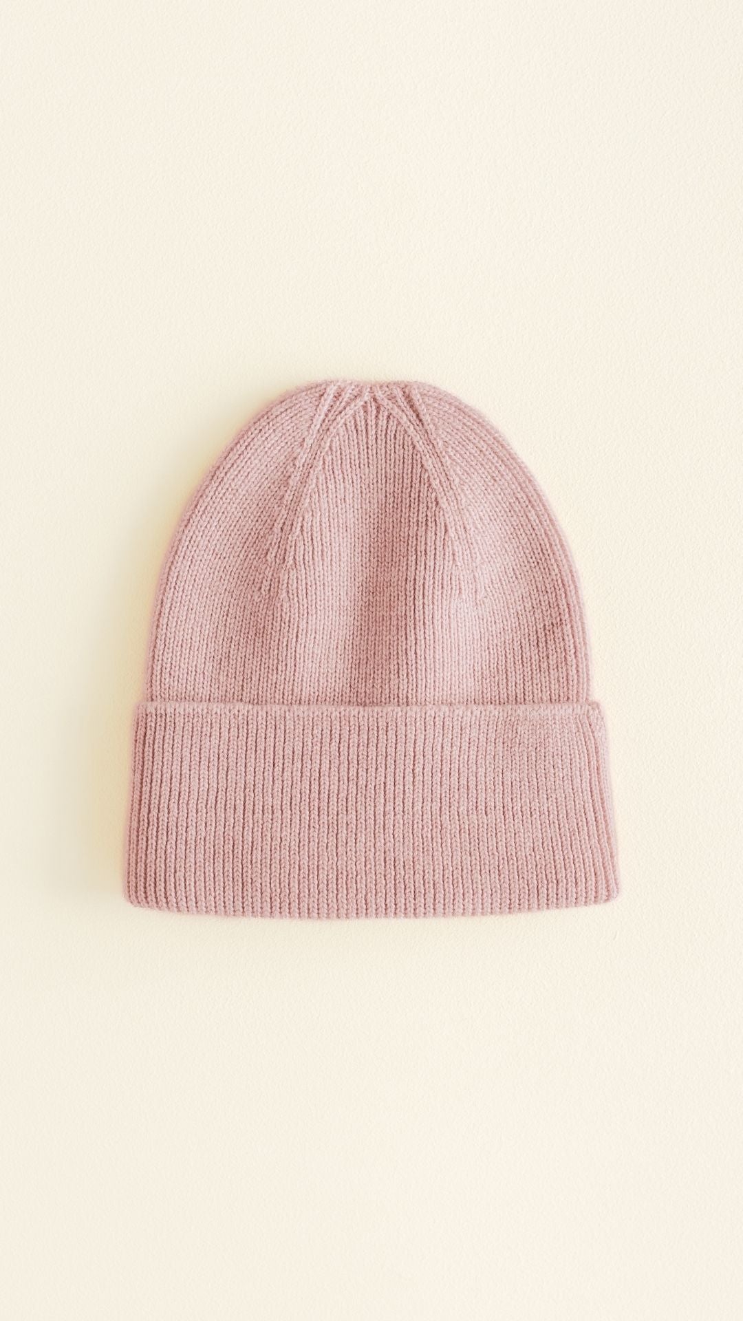 Hvid Merino Newborn Beanie Fonzie verschiedene Farben