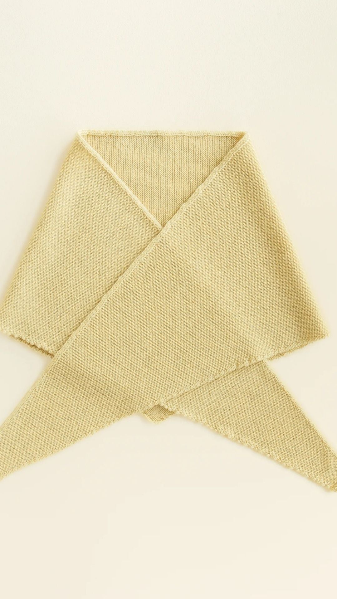 Hvid Merino Dreieckstuch Josephina MiniMe in versch. Farben