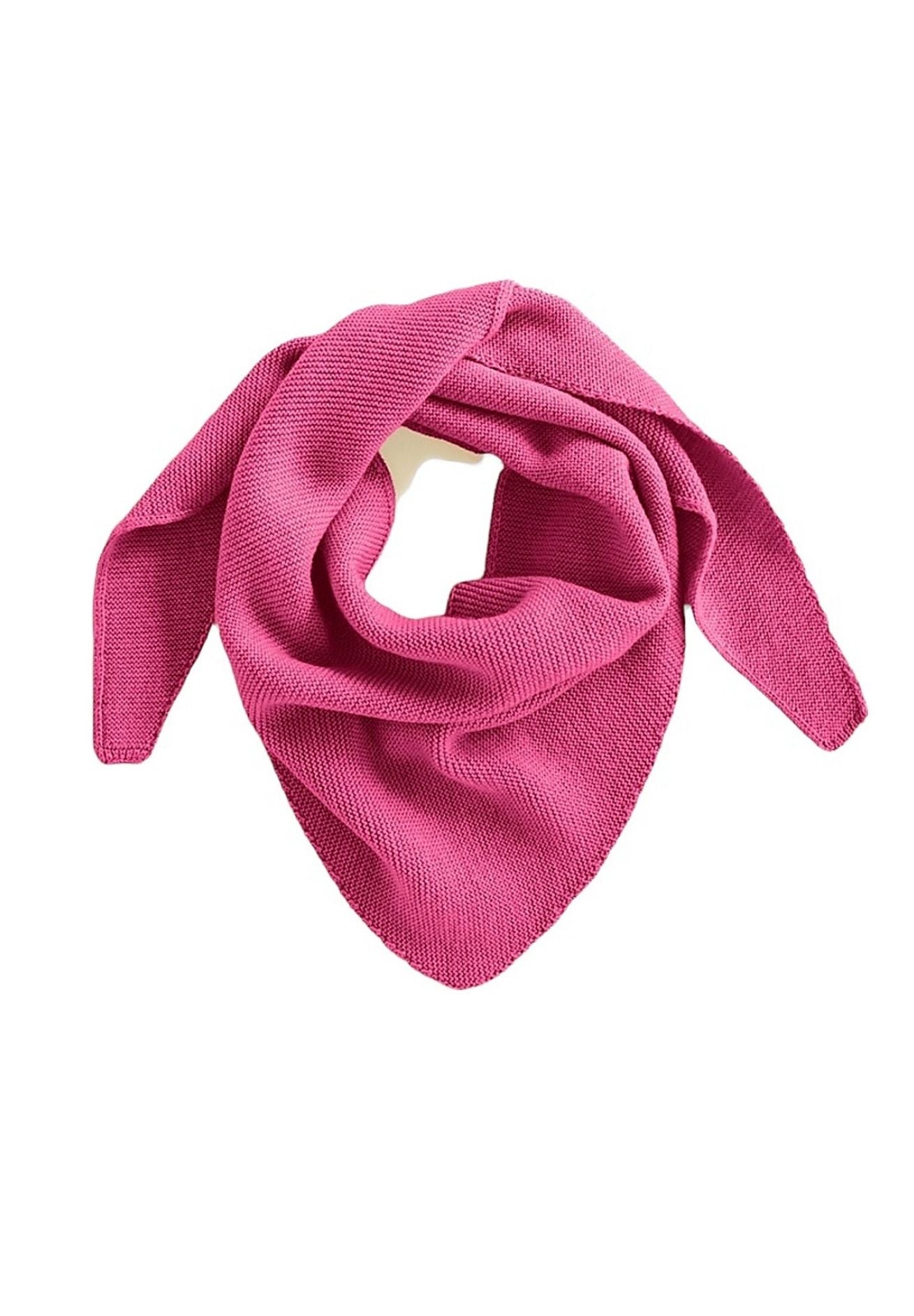 Hvid Merino Dreieckstuch Josephina MiniMe in versch. Farben