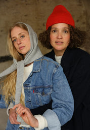 Hvid Merino Dreieckstuch Josephina MiniMe in versch. Farben