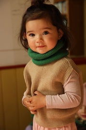 Hvid Merino Schlauchschal Kids mitwachsend verschiedene Farben