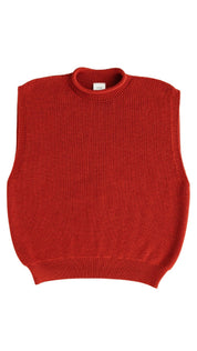 Hvid Merino Strickpullunder "Helle" für Frauen in rot