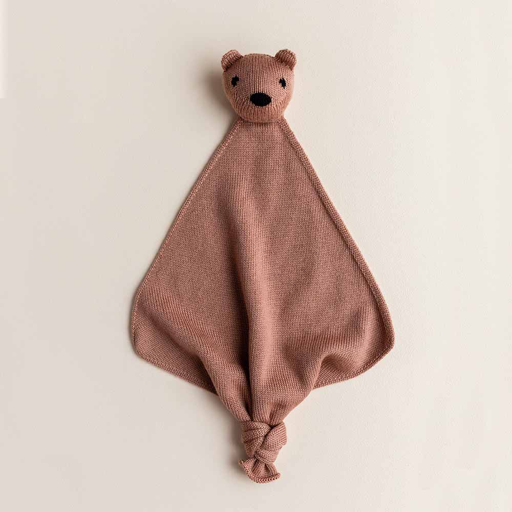 Hvid Merino Kuscheltuch Teddy Tokki verschiedene Farben