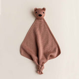 Hvid Merino Kuscheltuch Teddy Tokki verschiedene Farben
