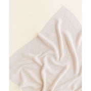 Hvid Merino Babydecke "Gust" in cream