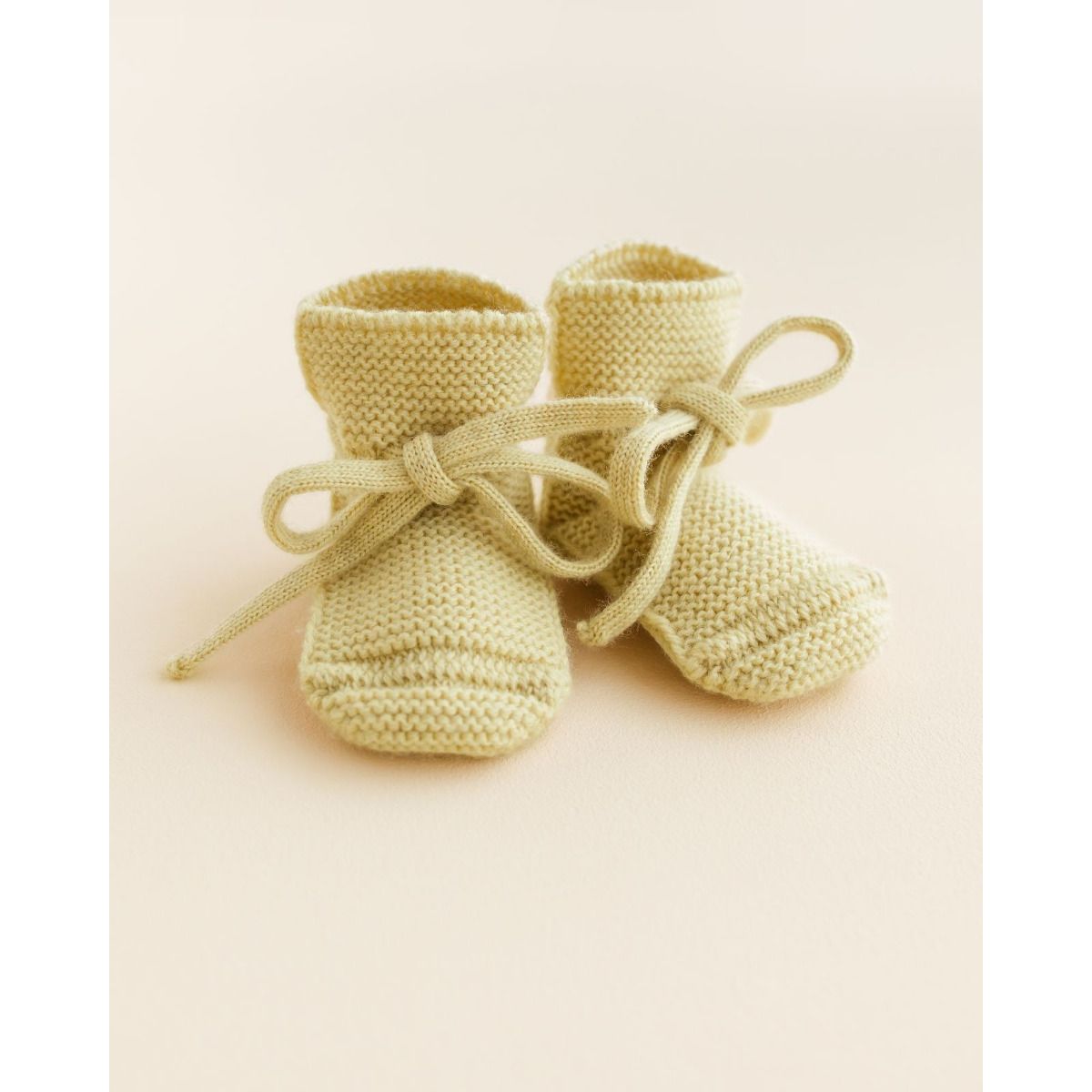 Hvid mitwachsende Merino Booties verschiedene Farben