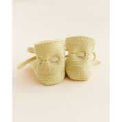 Hvid mitwachsende Merino Booties verschiedene Farben