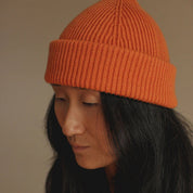 Hvid Merino Erwachsenen Beanie Fonzie verschiedene Farben