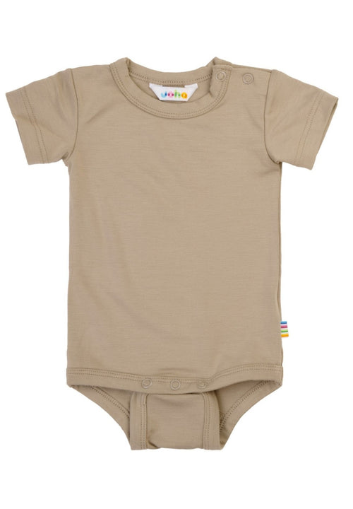 Joha Bio Bambus Body kurzarm sand