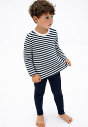 Joha Bio Bambus Leggings dunkelblau