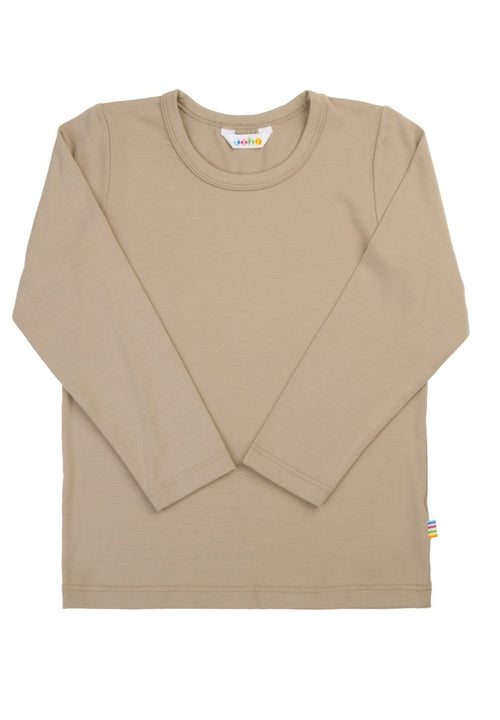 Joha Bio Bambus Langarm Shirt sand