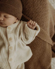 Joha Merino Woll Cardigan natur