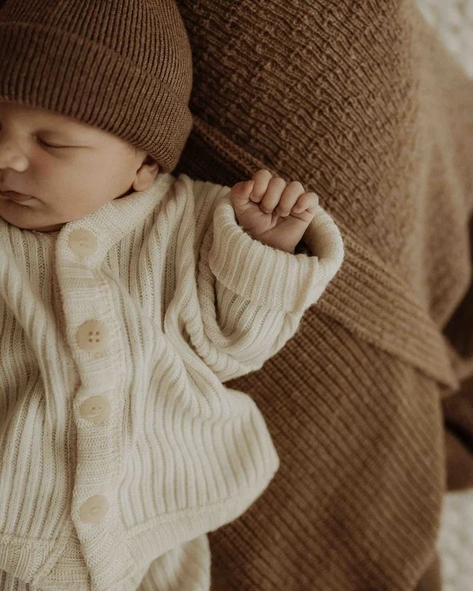 Joha Merino Woll Cardigan natur