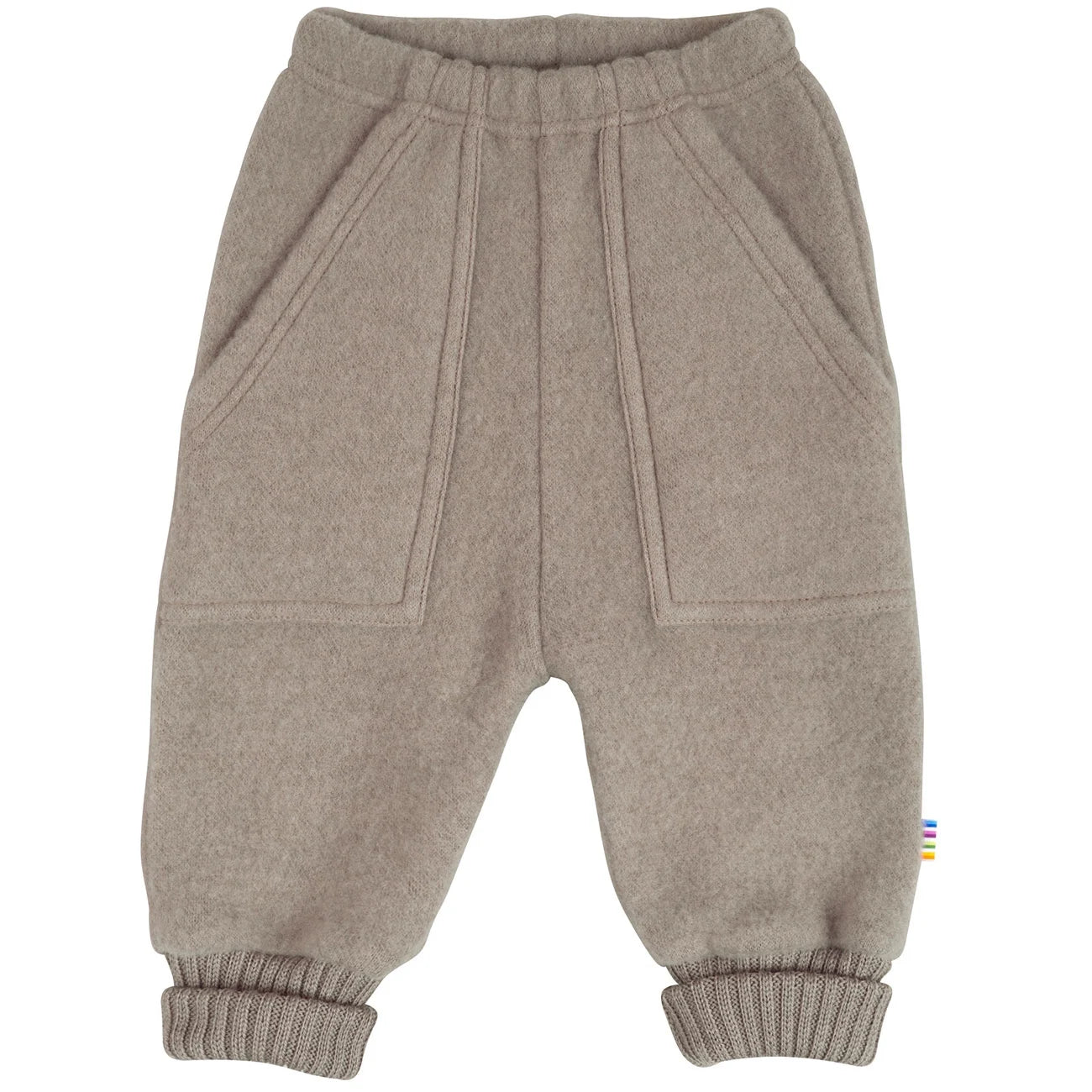 joha Wollfleece Hose sesam melange