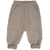 joha Wollfleece Hose sesam melange