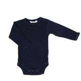 Joha Merino Woll Body Ripp dunkelblau