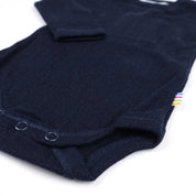 Joha Merino Woll Body Ripp dunkelblau