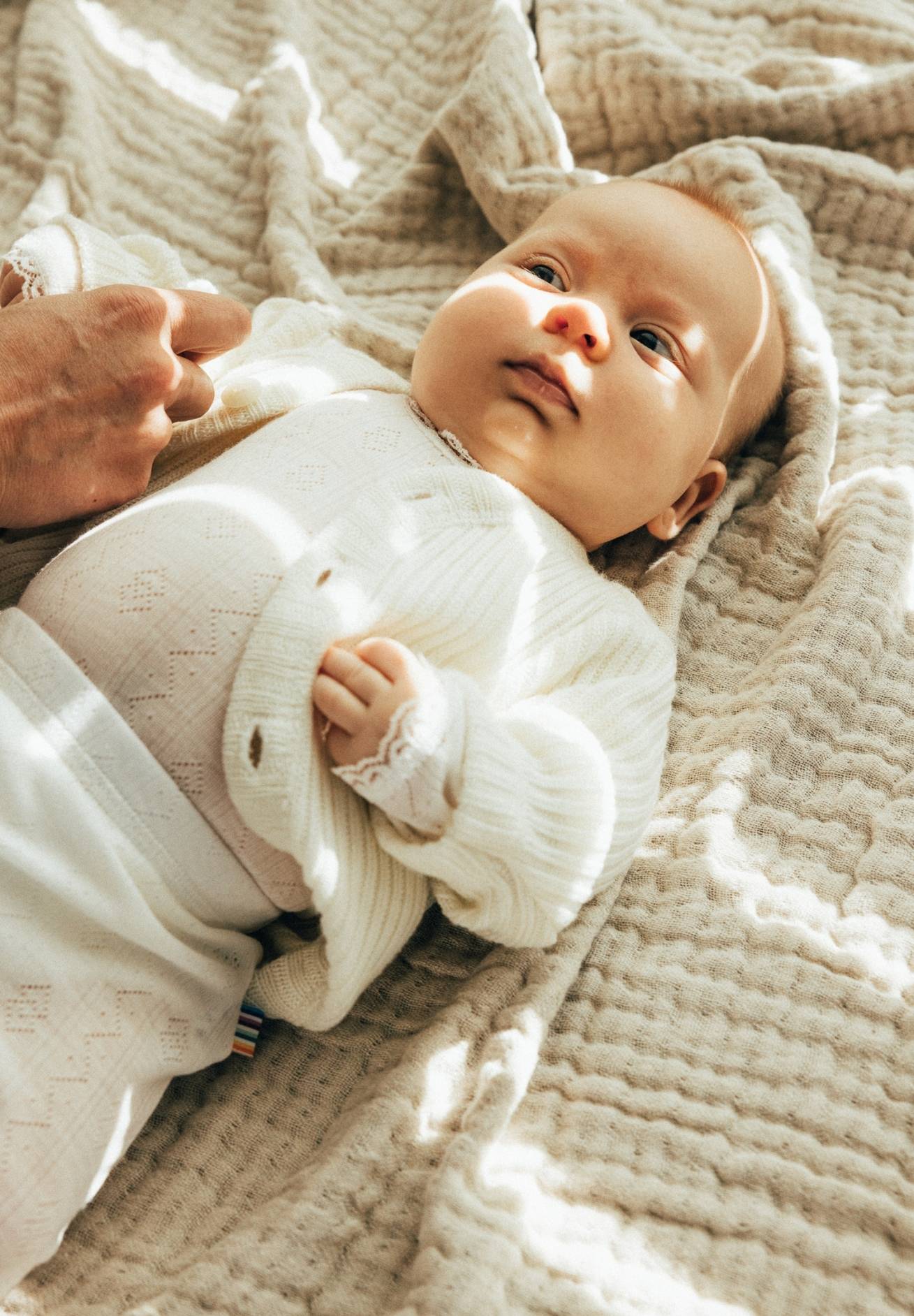 Joha Merino Woll Cardigan natur