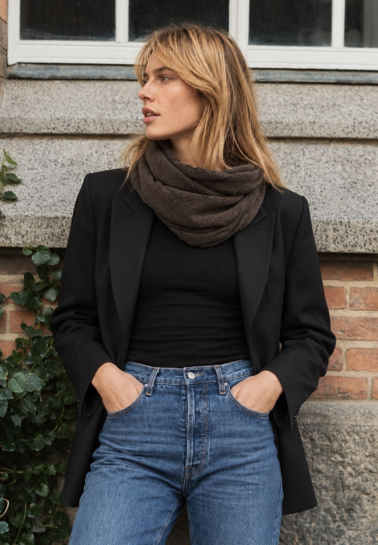 Joha Frauen Merino Langarmshirt schwarz