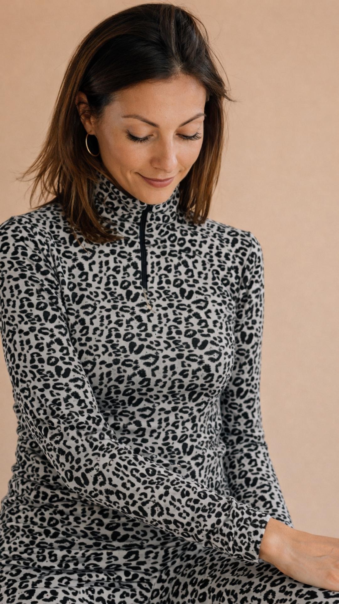 Joha Frauen Merino Langarmshirt Leo