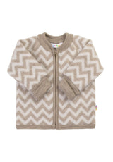 joha Merino Kinder Wollfleecejacke mit Reißverschluss "waves"