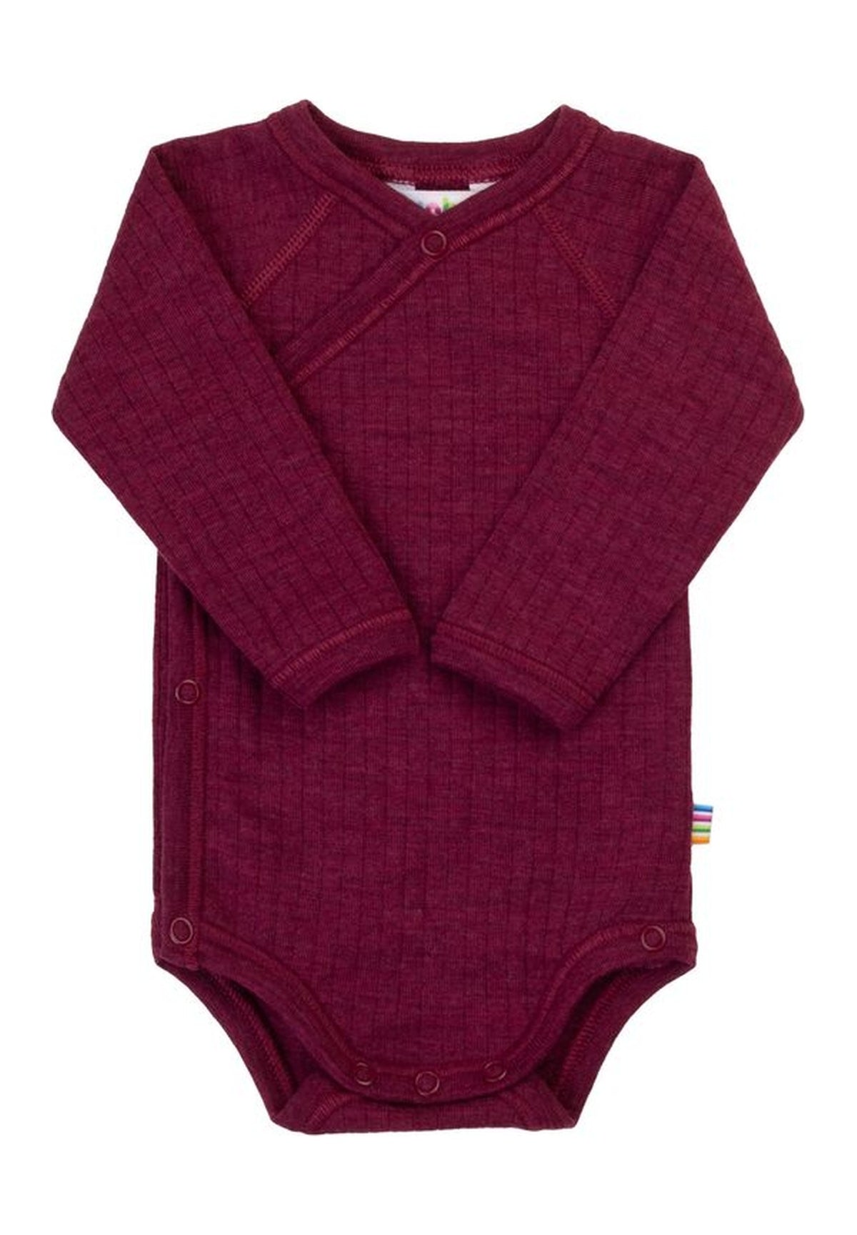 Joha Merino Wickelbody Limited Edition weinrot melange