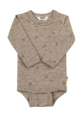 Joha Merino Wollbody sand gemustert