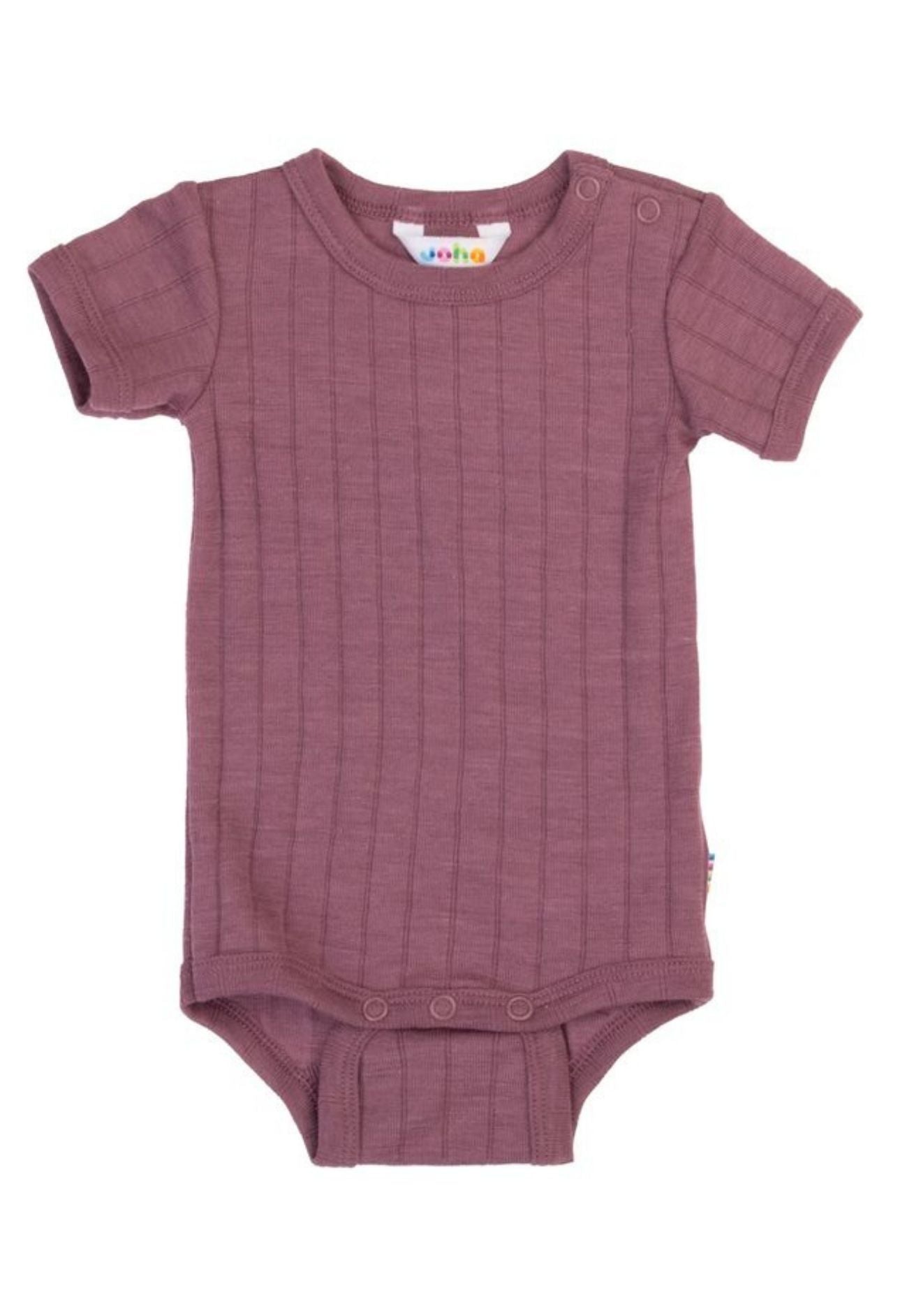 Joha Wolle Seide Body kurzarm "summer edition" in beere