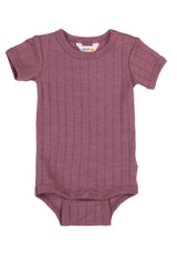 Joha Wolle Seide Body kurzarm "summer edition" in beere