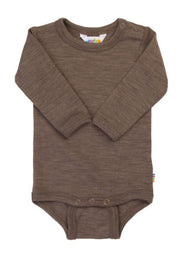 Joha Wolle Seide Body brown melange