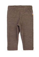 Joha Wolle Seide Leggings brown melange