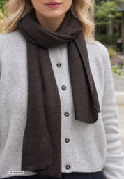 joha Merino Strickschal in cobble
