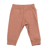 Joha Merino Woll Leggings rotbraun