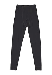 Joha Männer Merino Lange Unterhose mit Eingriff schwarz