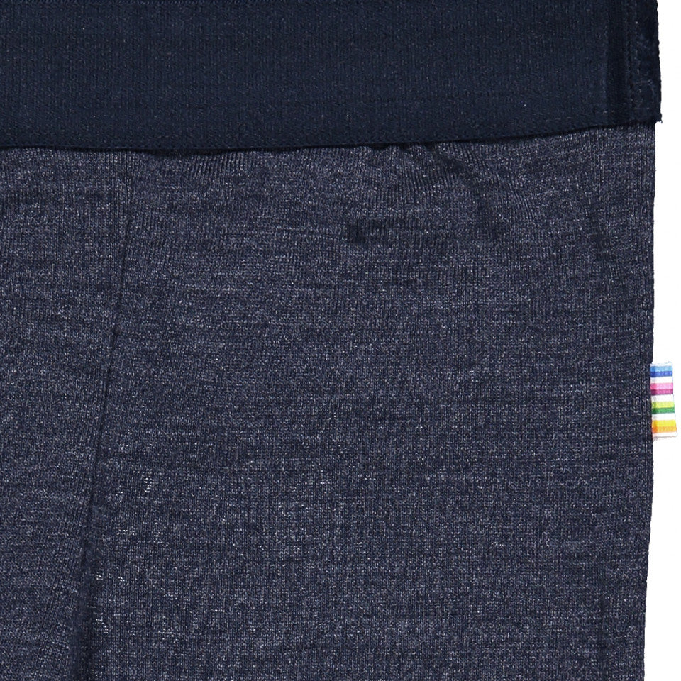 Joha Wolle Seide Leggings Kinder dunkelblau