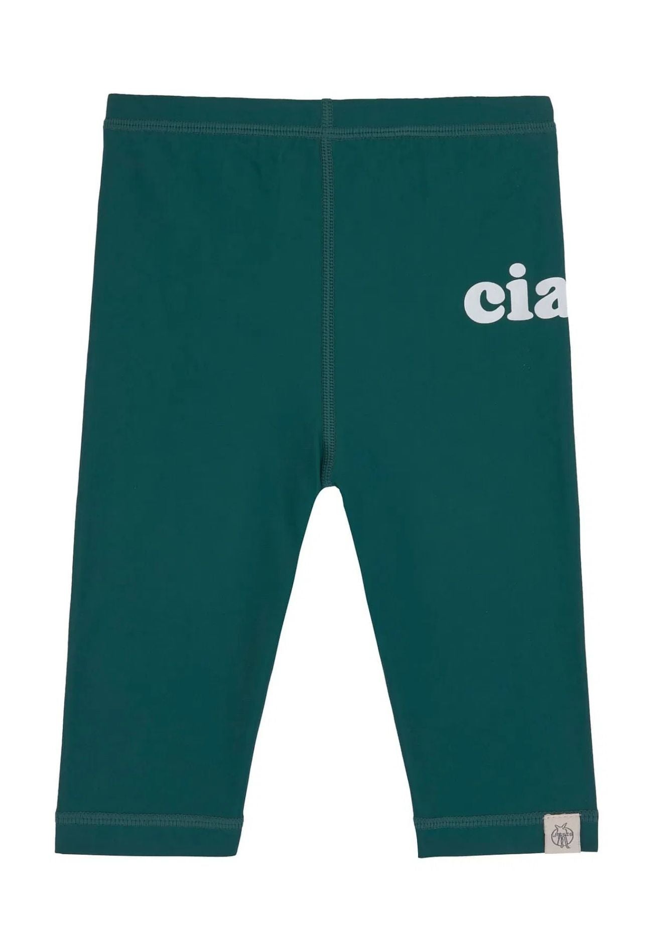 Lässig UV Schwimmleggings mit Schwimmwindel unisex Ciao dark gruen