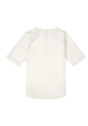 Lässig UV Shirt kurzarm unisex Hund ecru