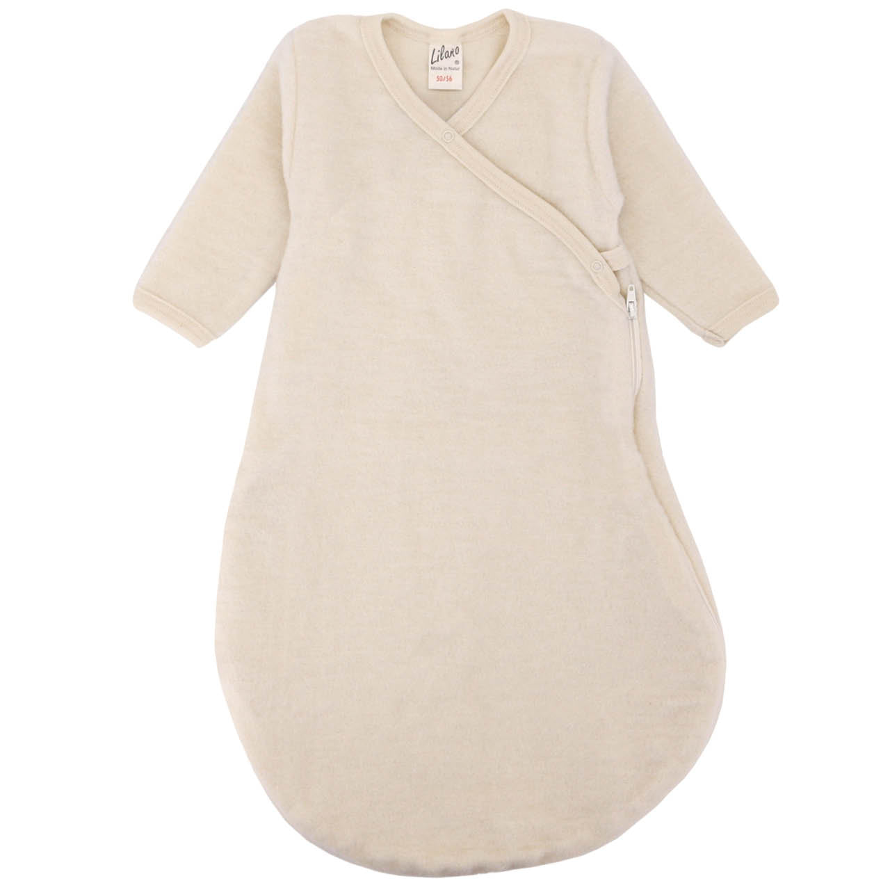 Lilano Baby Ganzjahres Schlafsack Wollfrottee ecru – coucou natur