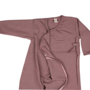 Lilano Baby Ganzjahres Schlafsack Wolle Seide mauve