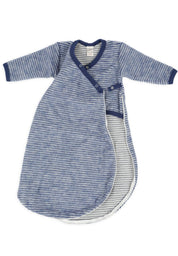 Lilano Baby Schlafsack Wollfrottee marine geringelt