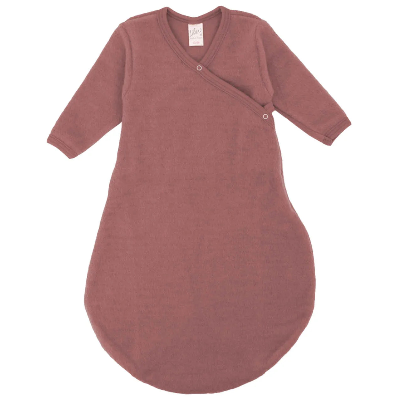 Lilano Baby Schlafsack Wollfrottee mauve