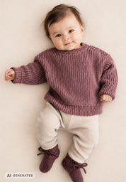 Lille Toni Merino mitwachsender Pullover "Paul" verschiedene Farben