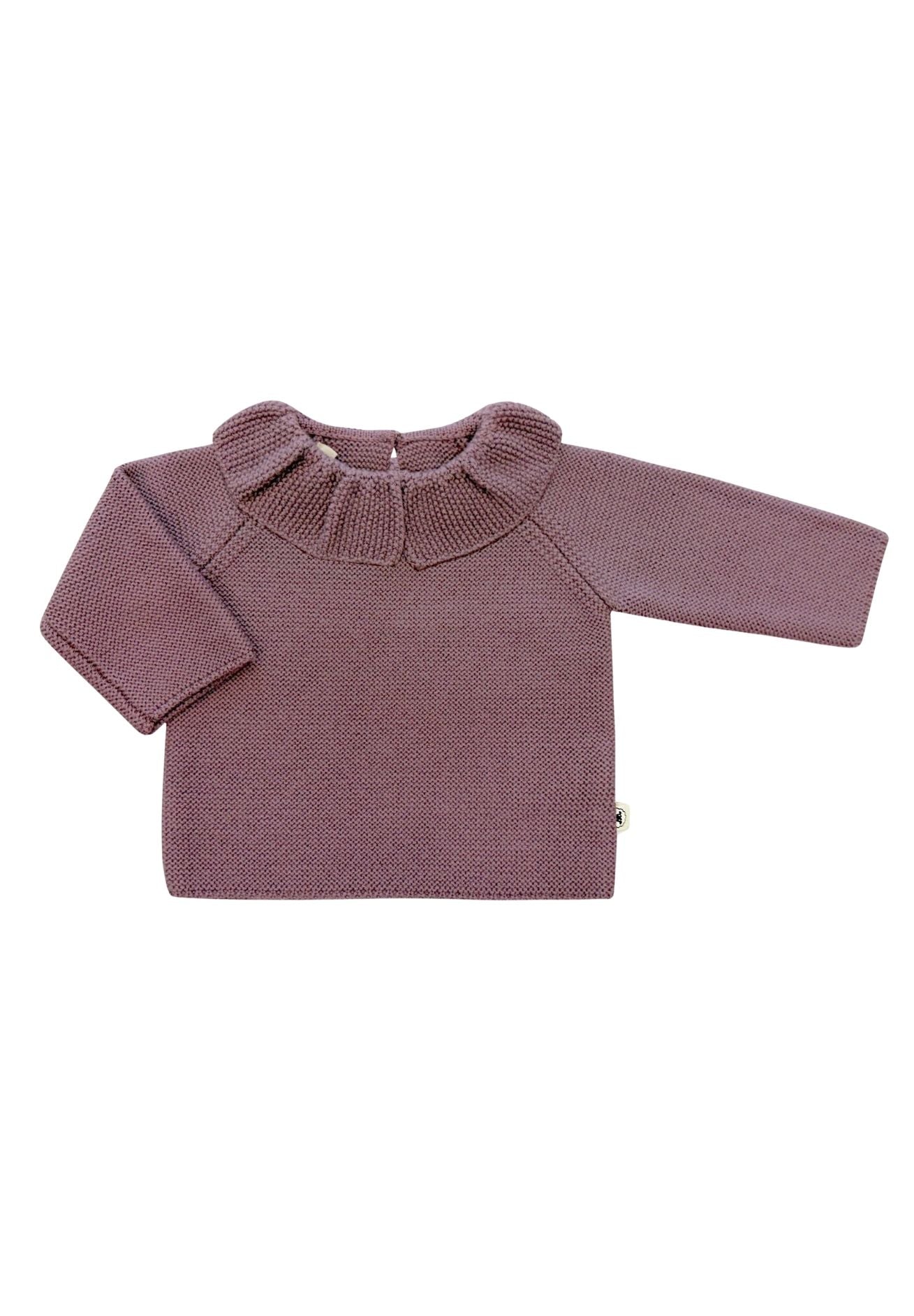 Lille Toni Merino mitwachsender Pullover "Greta" in mauve