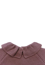 Lille Toni Merino mitwachsender Pullover "Greta" in mauve
