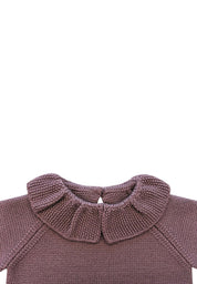 Lille Toni Merino mitwachsender Pullover "Greta" in mauve