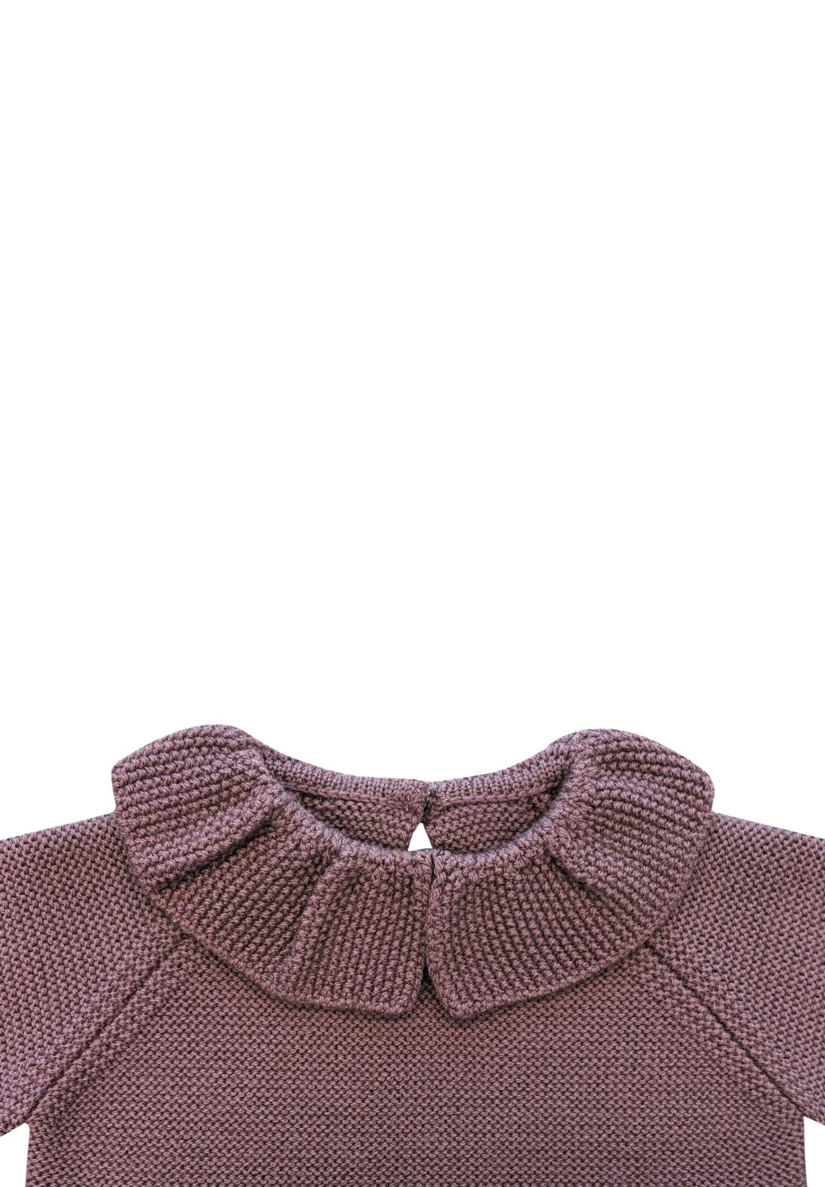 Lille Toni Merino mitwachsender Pullover "Greta" in mauve