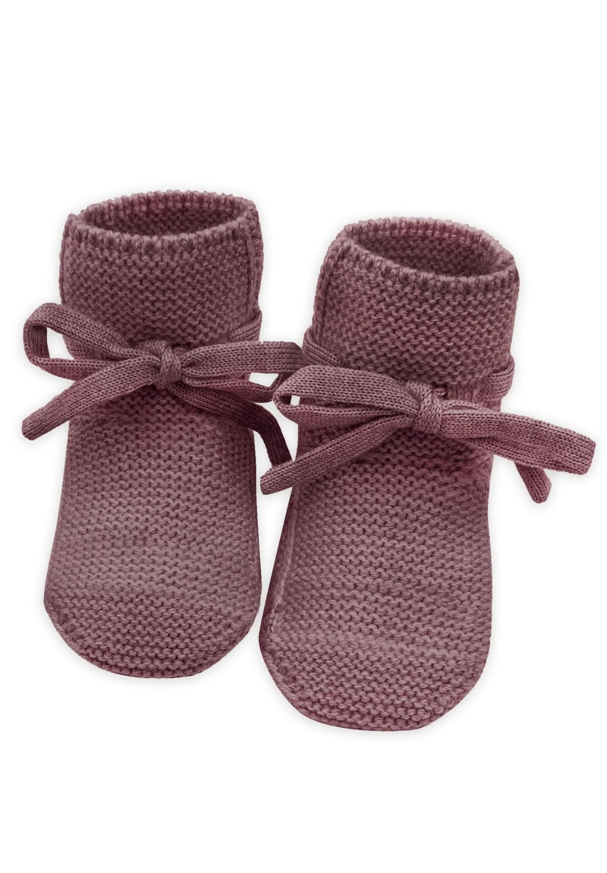 Lille Toni Merino Babyschuhe "Toni" in mauve