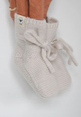Lille Toni Merino Babyschuhe "Toni" in creme